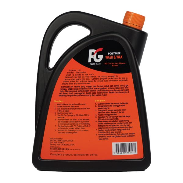 PG Polymer Wash & Wax - Image 2