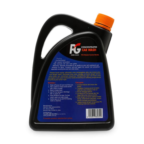 PG Concentrated Car Wash Shampoo (1L) - Image 2