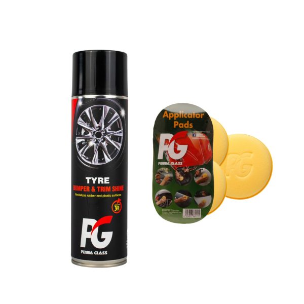 PG Tyre Bumper & Trim Shine Combo Set (350g)