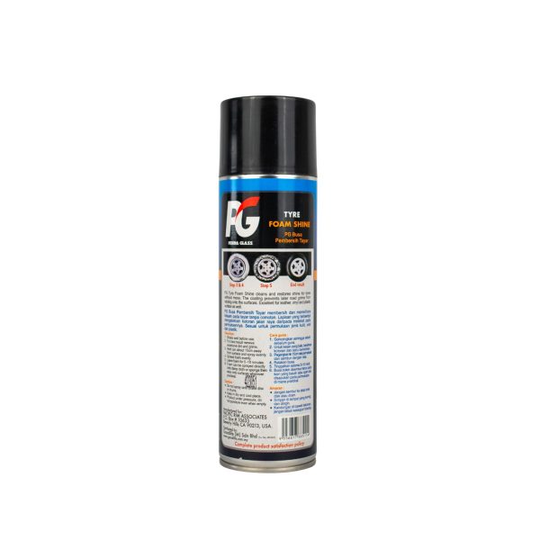 PG Tyre Foam Shine Cleaner (450g) - Image 2