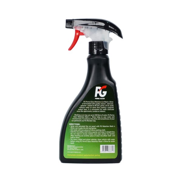 PG Waterless Wash & Shine (500ml) - Image 3