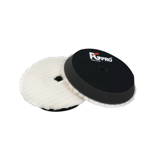 PG Pro Short Wool Premium Polishing Pad 6" | Level 5 – Extreme Cut