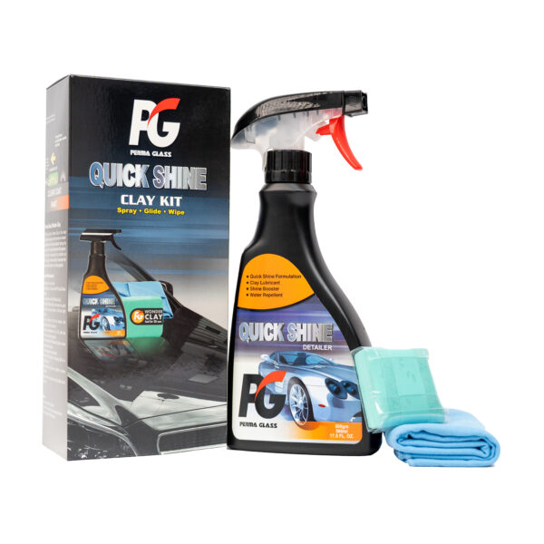 PG Quick Shine Clay Kit Set (500ml)